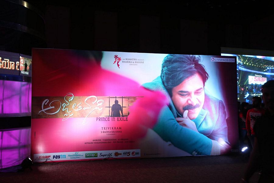 Agnyaathavaasi Movie Audio Launch HD Photos