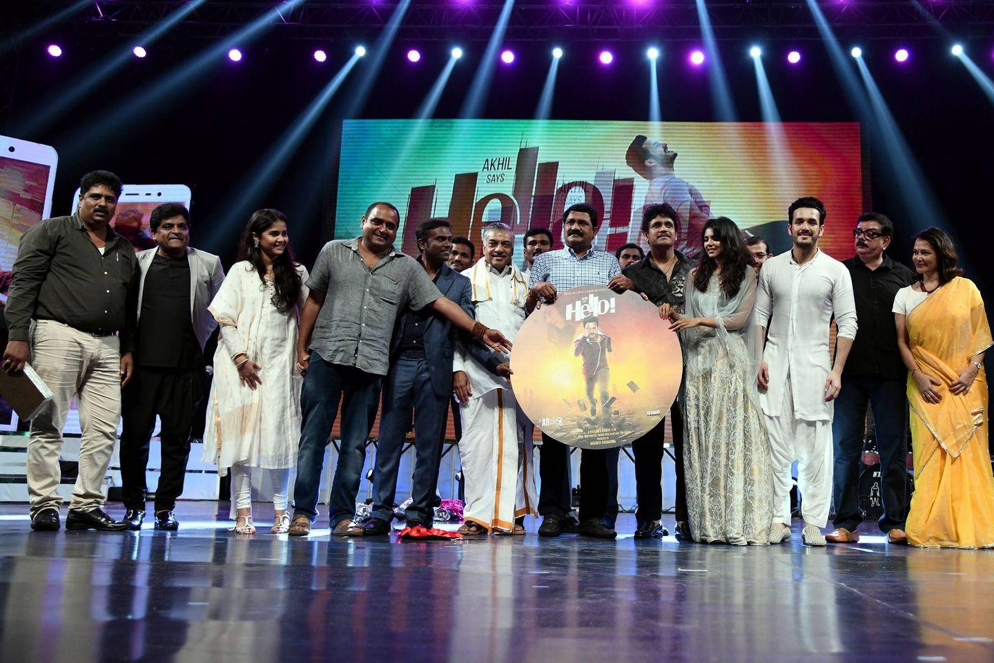 Akhil Hello Movie Audio Launch Stills