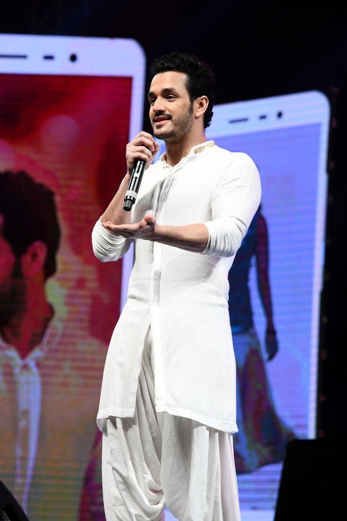 Akhil Hello Movie Audio Launch Stills