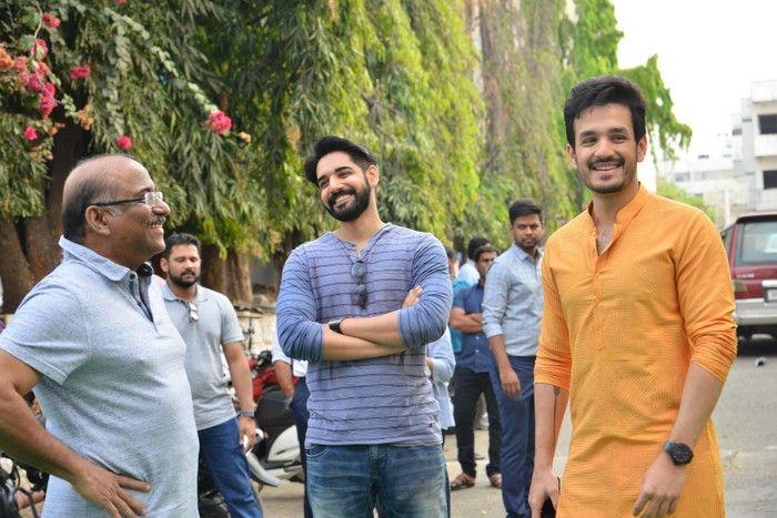 Akhil Sri Venkateswara Cine Chitra New Movie Launch Stills