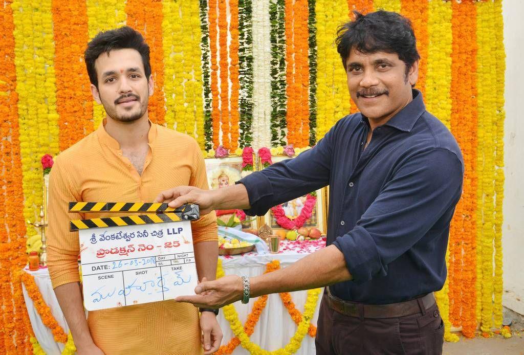 Akhil Sri Venkateswara Cine Chitra New Movie Launch Stills