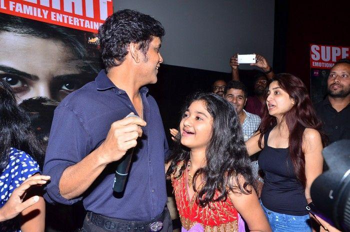 Akkineni Nagarjuna Interaction with Lady Fans Photos