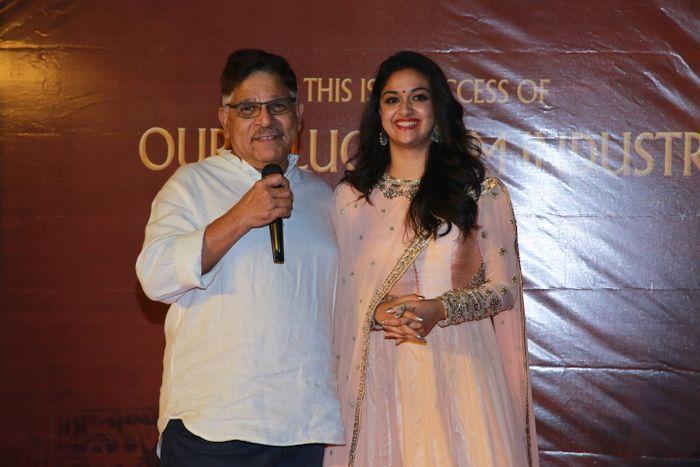 Allu Aravind & Family felicitates Mahanati Movie Team Photos