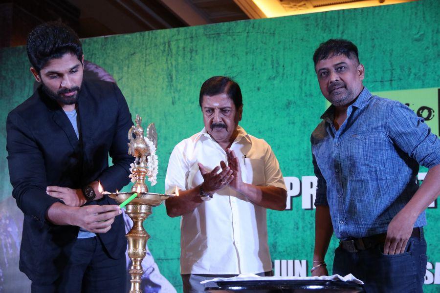Allu Arjun & Lingusamy New Movie Launch Photos