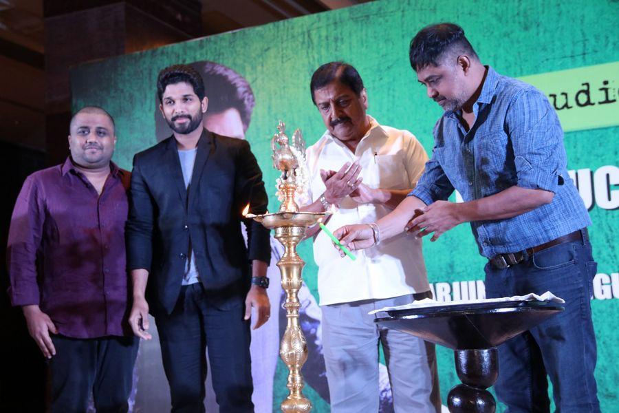 Allu Arjun & Lingusamy New Movie Launch Photos