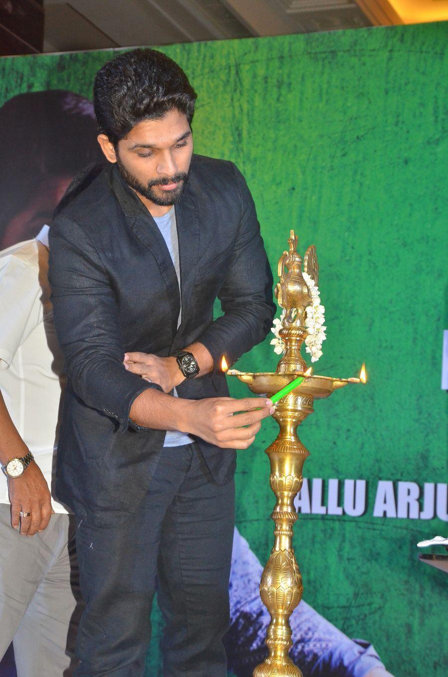 Allu Arjun & Lingusamy New Movie Launch Photos