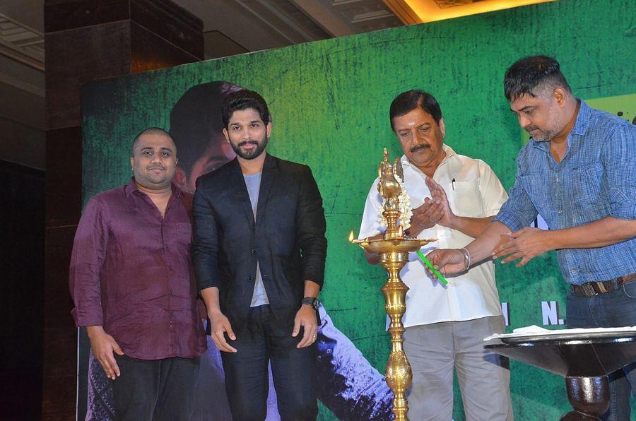 Allu Arjun & Lingusamy New Movie Launch Photos