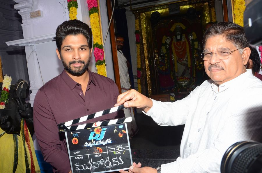 Allu Arjun DJ Movie Opening Photos