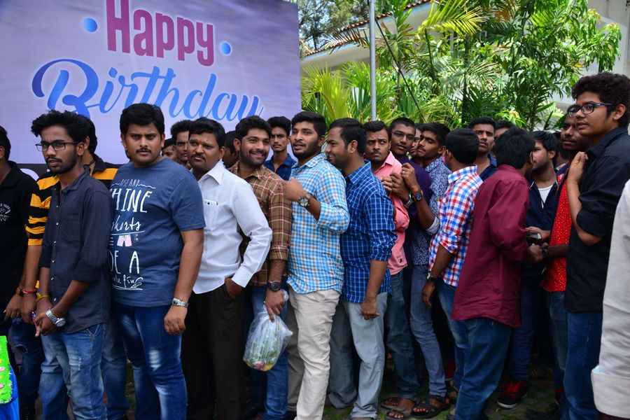 Allu Sirish Birthday Celebration Photos