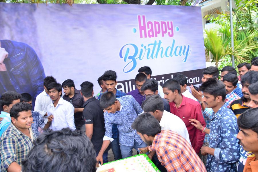 Allu Sirish Birthday Celebration Photos