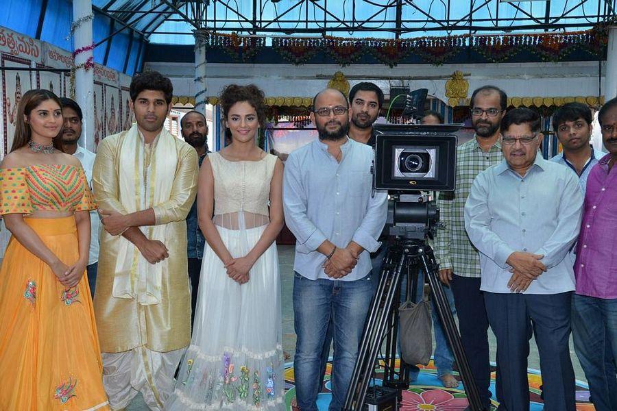 Allu Sirish Lakshmi Narasimha Entertainments New Movie Launch Photos