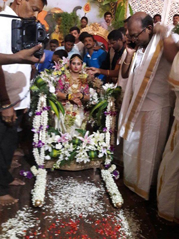 Amulya & Jagadeesh Marriage Mehandi Ceremony Photos