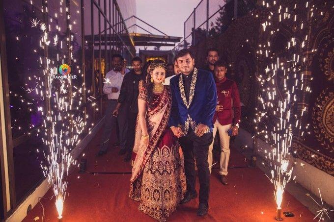 Amulya & Jagadish Wedding Reception Photos