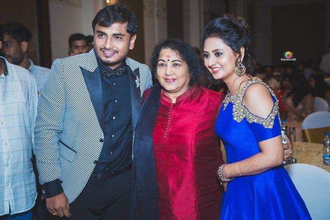 Amulya & Jagadish Wedding Reception Photos