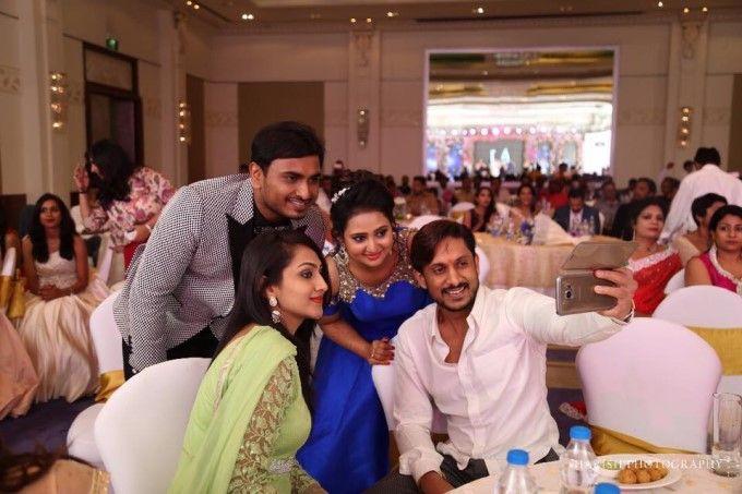 Amulya & Jagadish Wedding Reception Photos