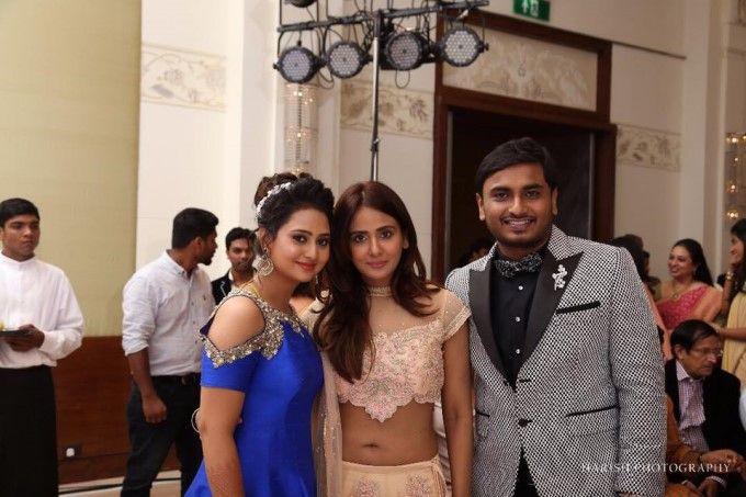 Amulya & Jagadish Wedding Reception Photos