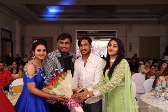 Amulya & Jagadish Wedding Reception Photos