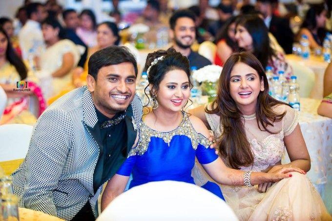 Amulya & Jagadish Wedding Reception Photos