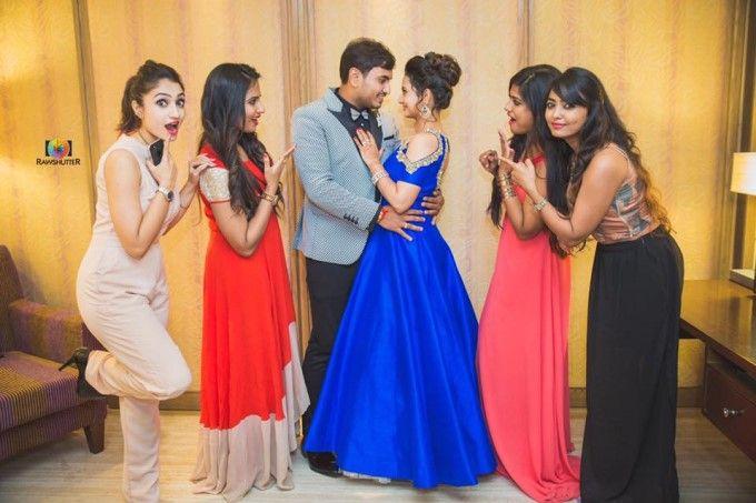 Amulya & Jagadish Wedding Reception Photos