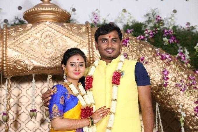 Amulya & Jagadish Wedding Reception Photos