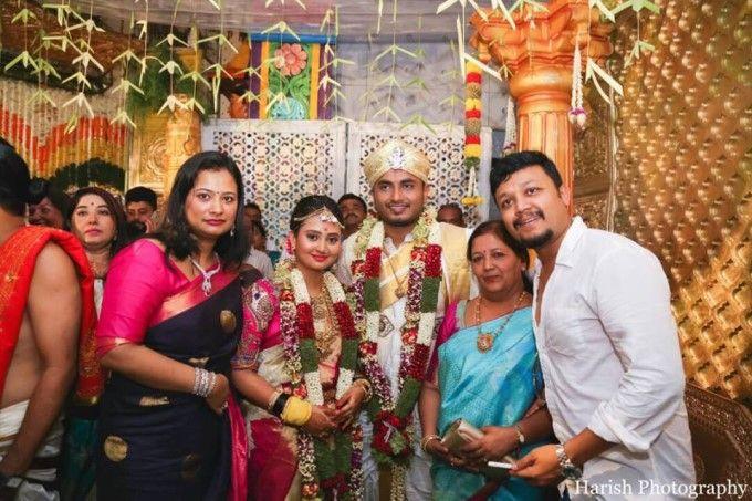 Amulya & Jagadish Wedding Reception Photos