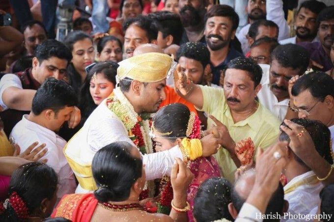 Amulya & Jagadish Wedding Reception Photos