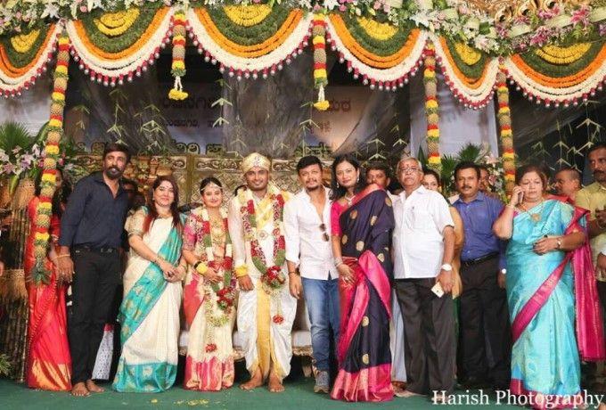 Amulya & Jagadish Wedding Reception Photos