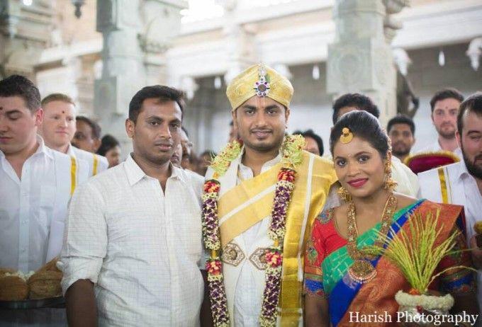 Amulya & Jagadish Wedding Reception Photos