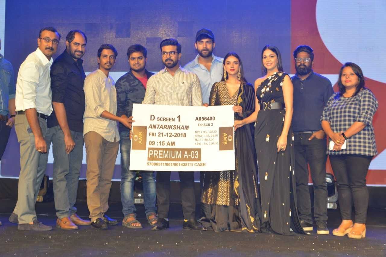 Antariksham 9000 mph Pre Release Event Pics