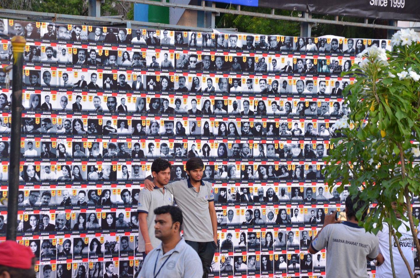 Anti Drug Walk Campaign at KBR Park Photos