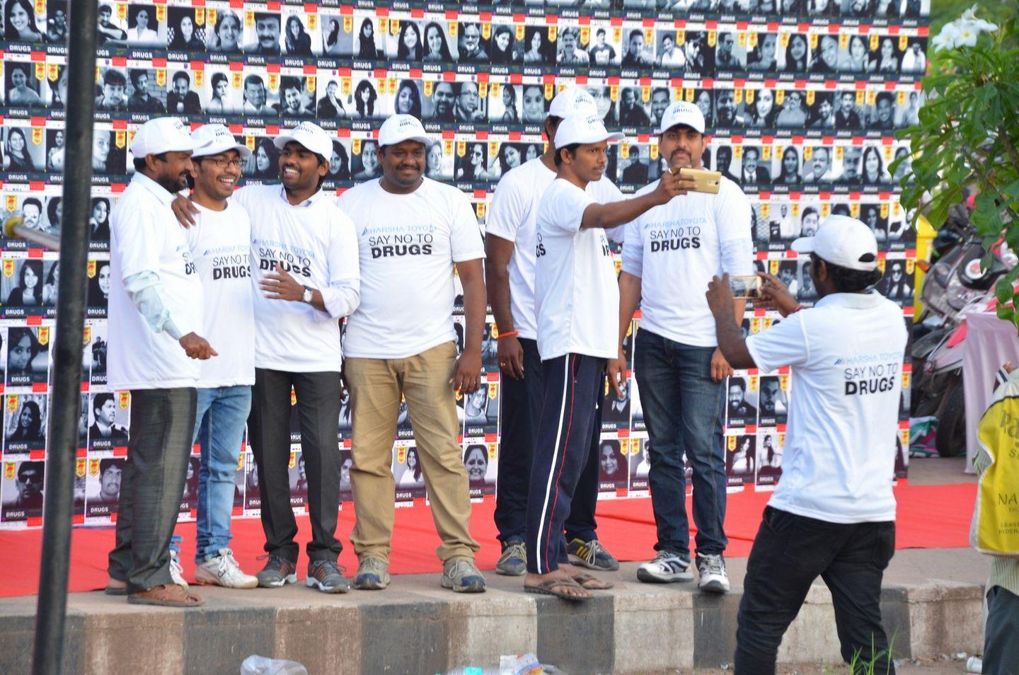 Anti Drug Walk Campaign at KBR Park Photos