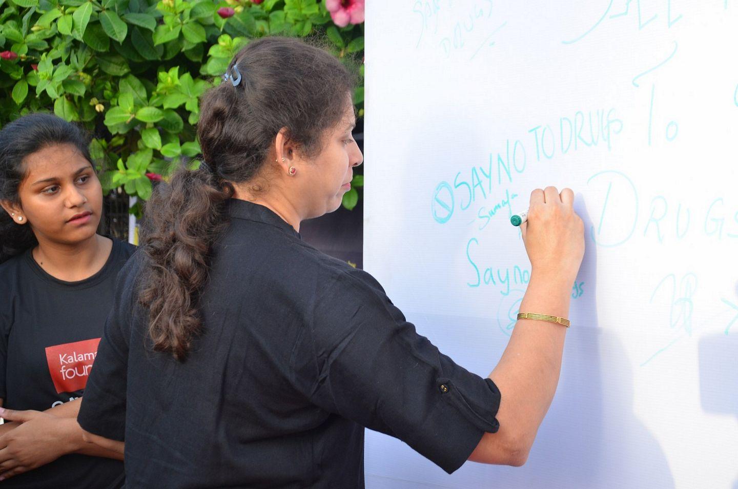 Anti Drug Walk Campaign at KBR Park Photos