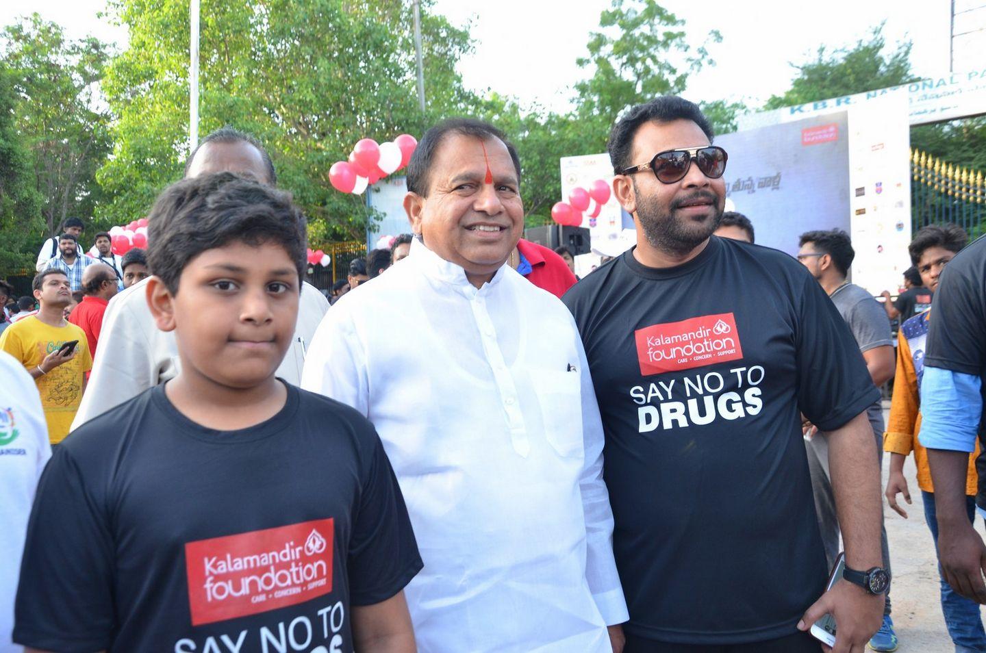 Anti Drug Walk Campaign at KBR Park Photos