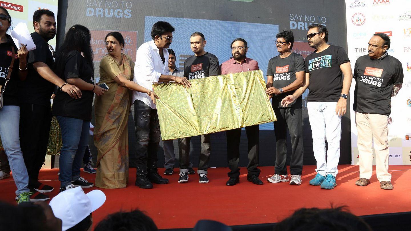 Anti Drug Walk Campaign at KBR Park Photos