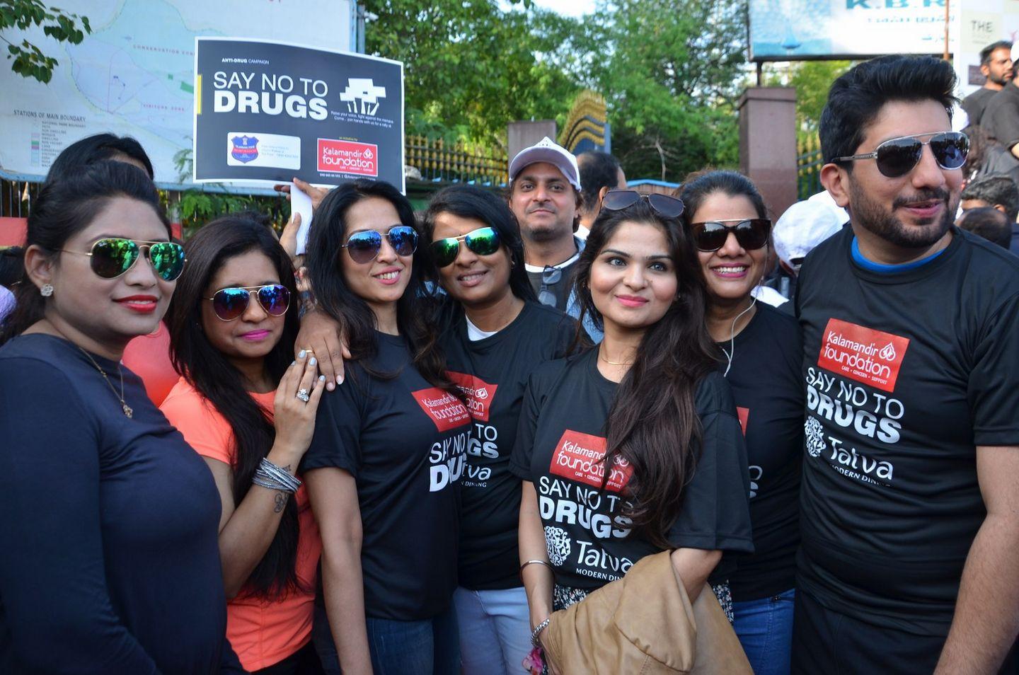 Anti Drug Walk Campaign at KBR Park Photos
