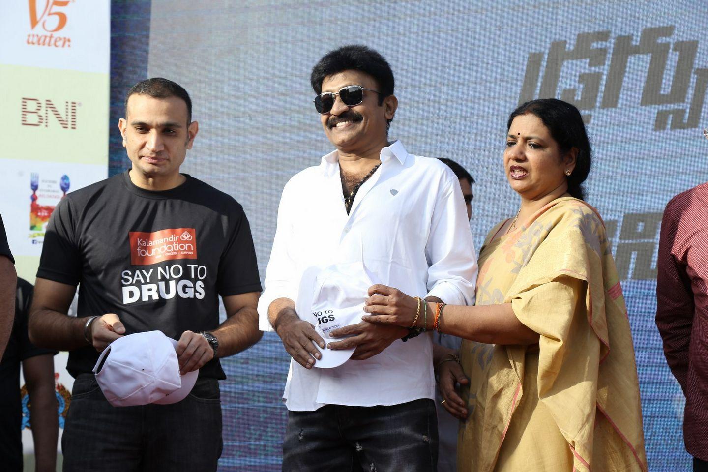 Anti Drug Walk Campaign at KBR Park Photos