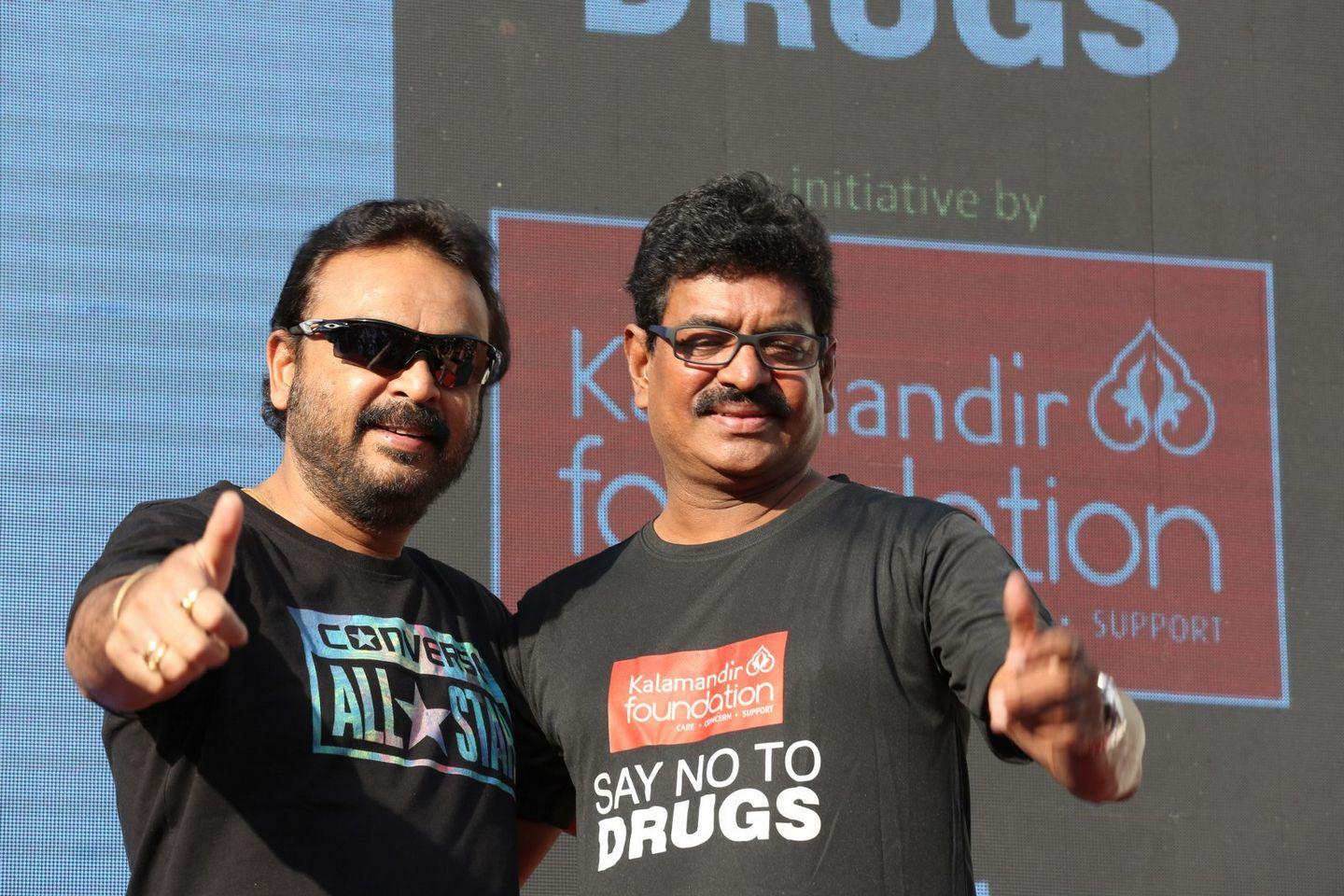 Anti Drug Walk Campaign at KBR Park Photos
