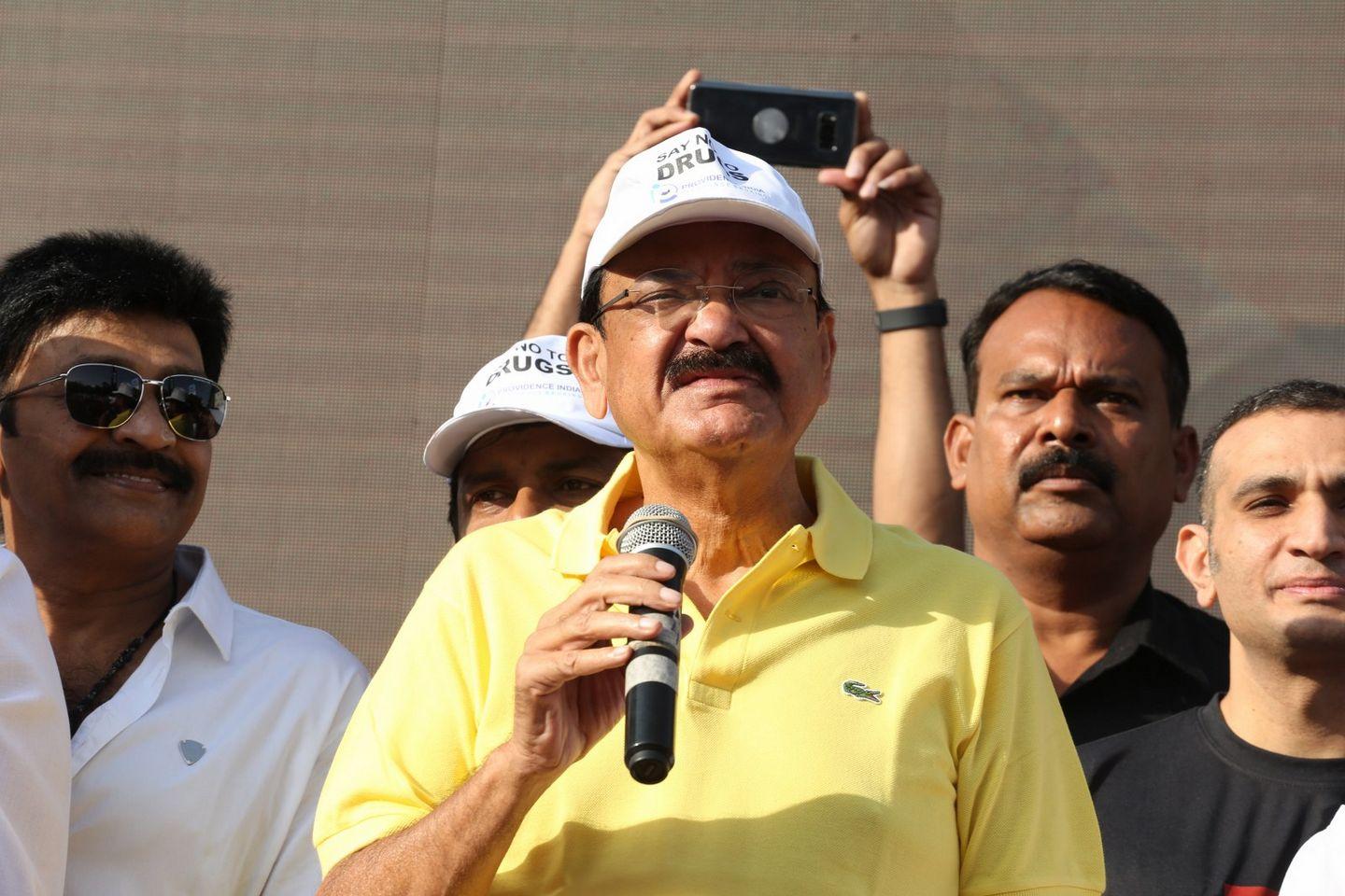 Anti Drug Walk Campaign at KBR Park Photos