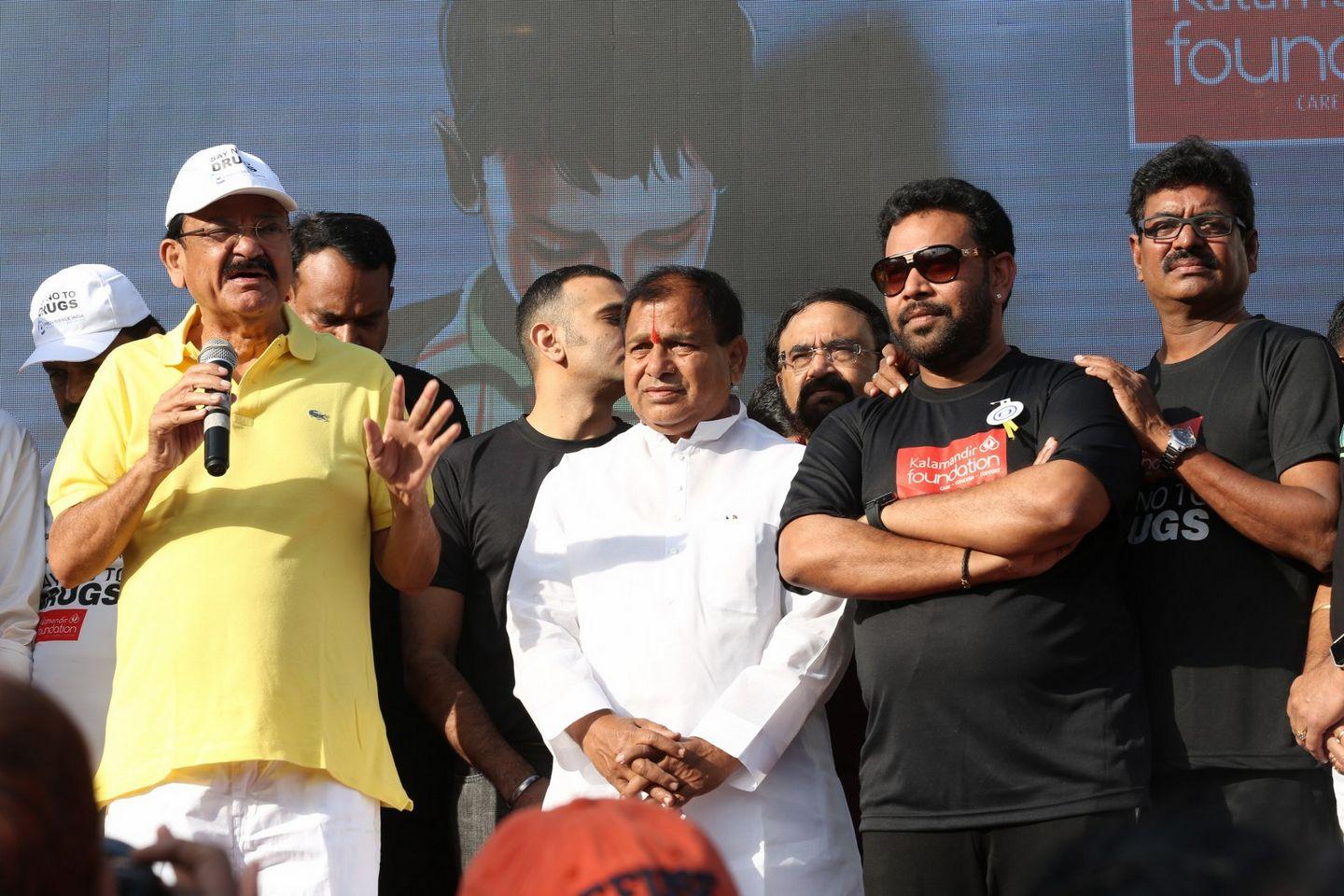 Anti Drug Walk Campaign at KBR Park Photos