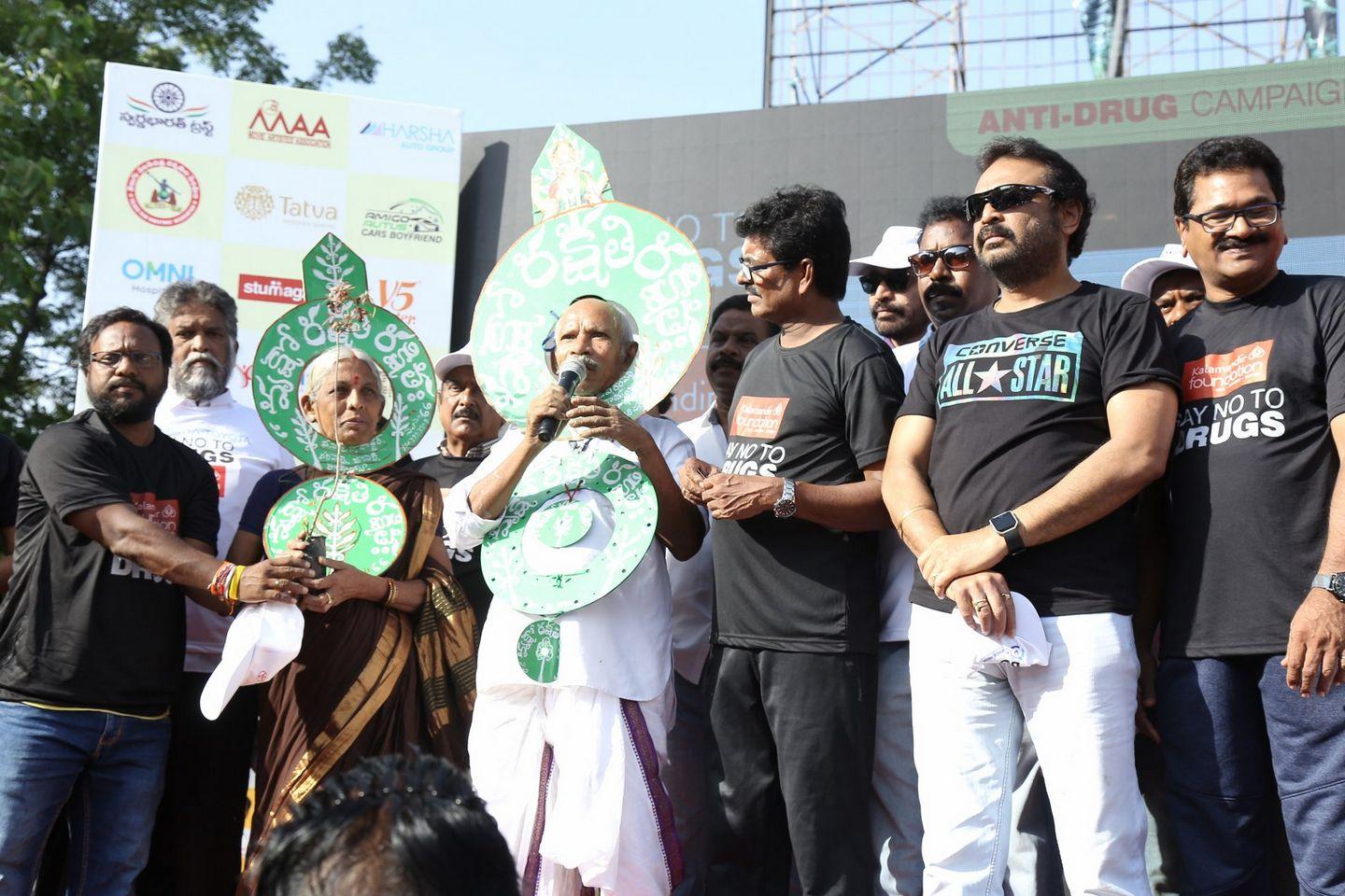 Anti Drug Walk Campaign at KBR Park Photos