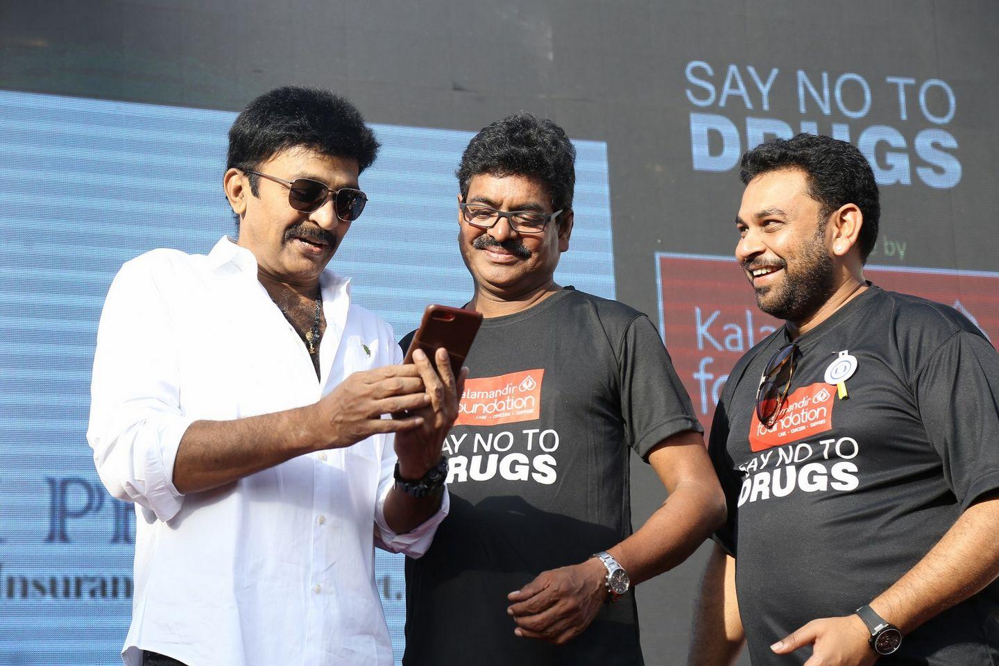 Anti Drug Walk Campaign at KBR Park Photos