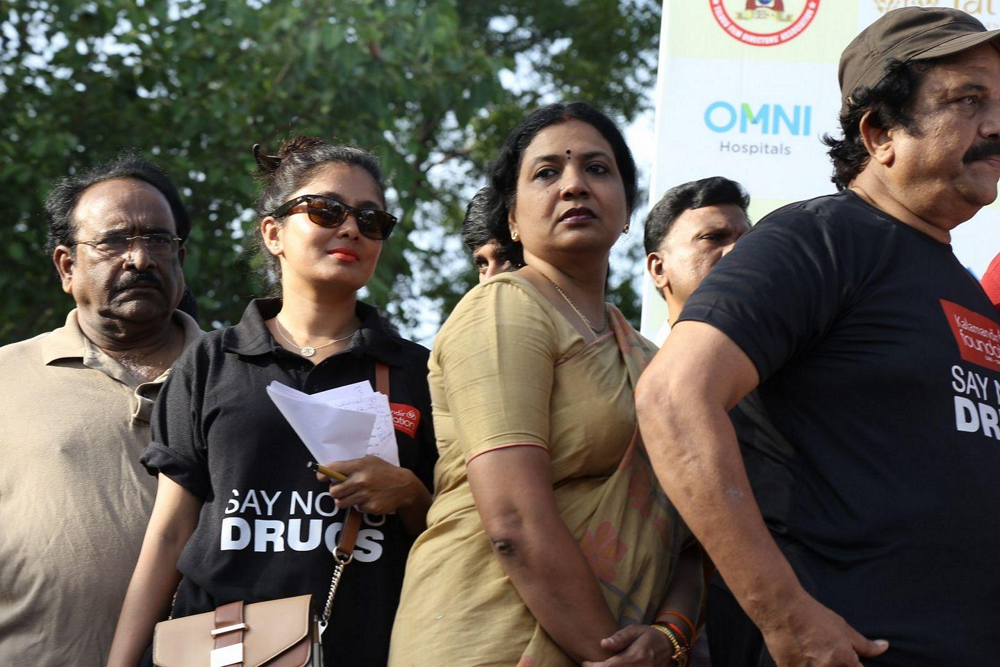 Anti Drug Walk Campaign at KBR Park Photos