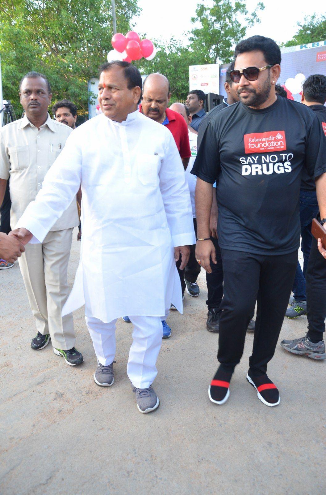 Anti Drug Walk Campaign at KBR Park Photos