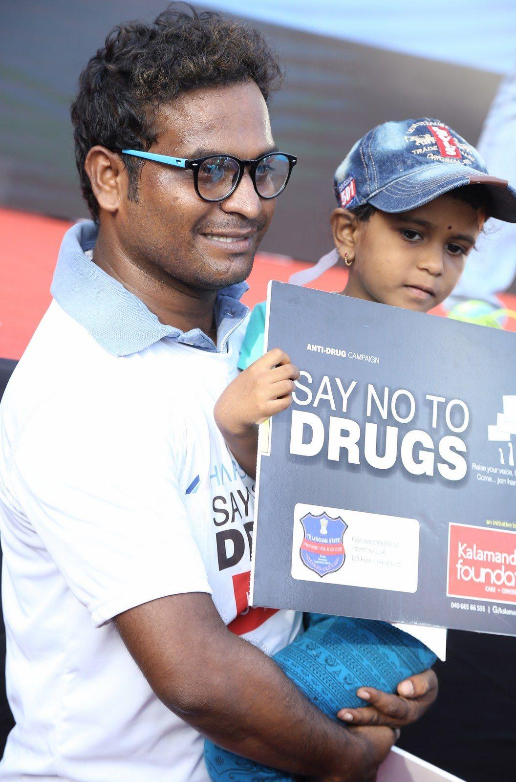 Anti Drug Walk Campaign at KBR Park Photos