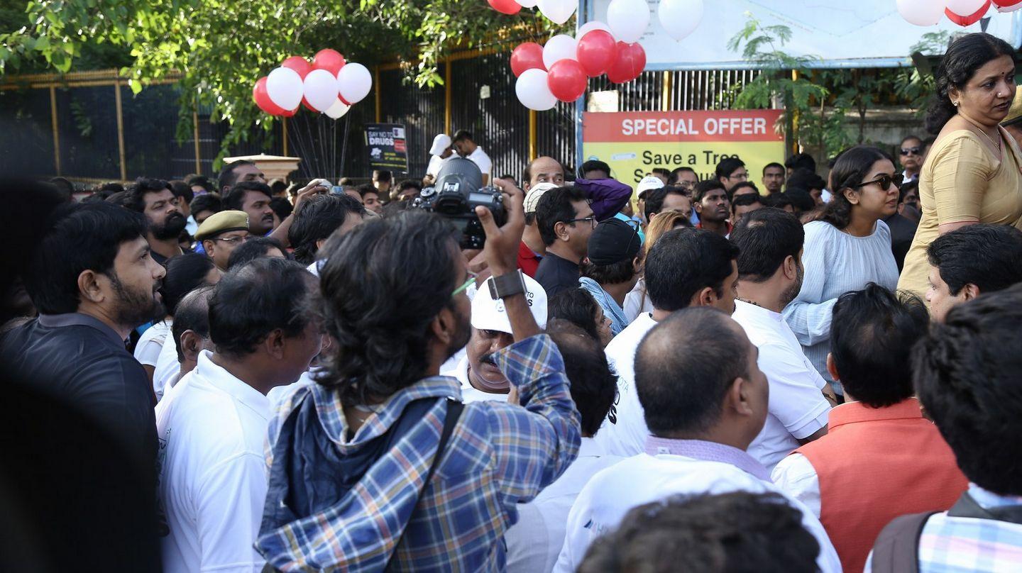 Anti Drug Walk Campaign at KBR Park Photos