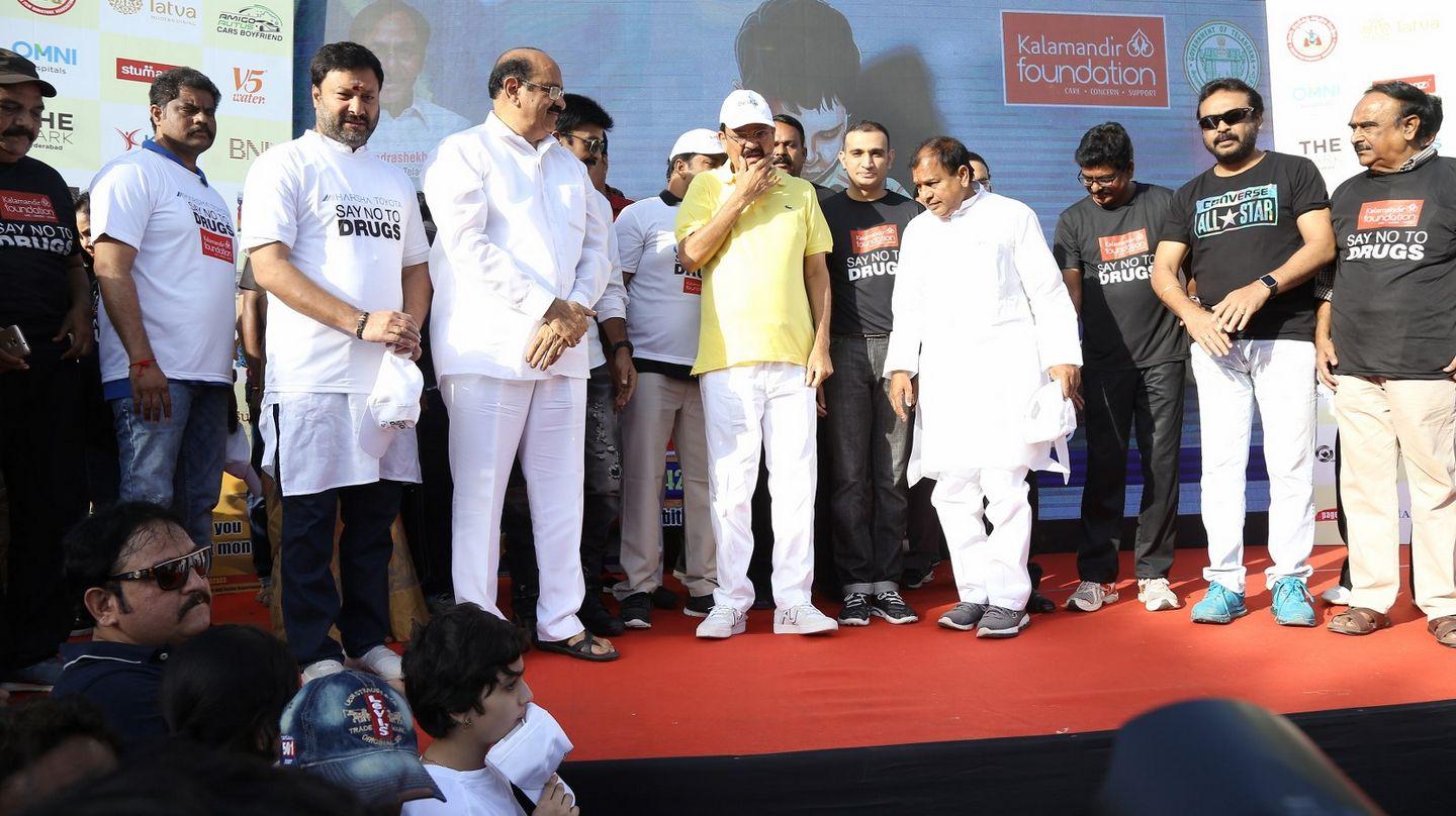 Anti Drug Walk Campaign at KBR Park Photos