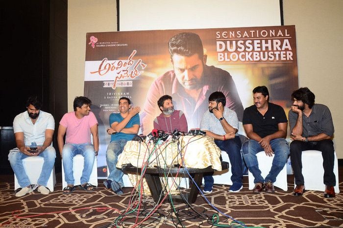 Aravinda Sametha Success Meet Photos