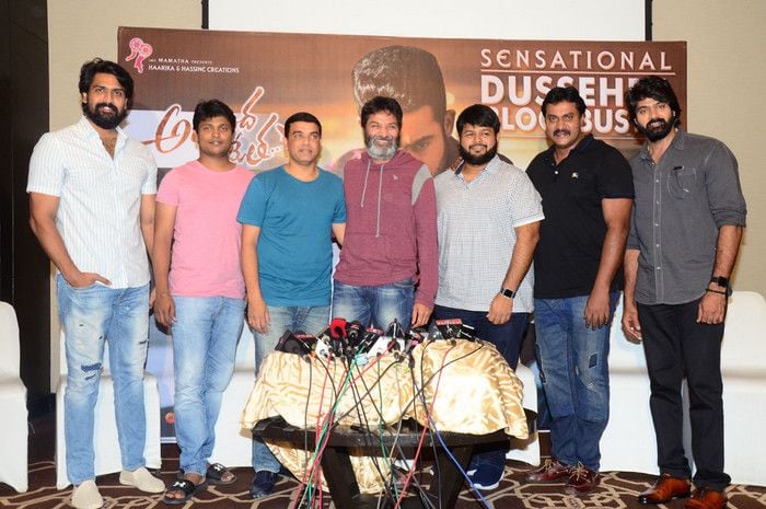 Aravinda Sametha Success Meet Photos