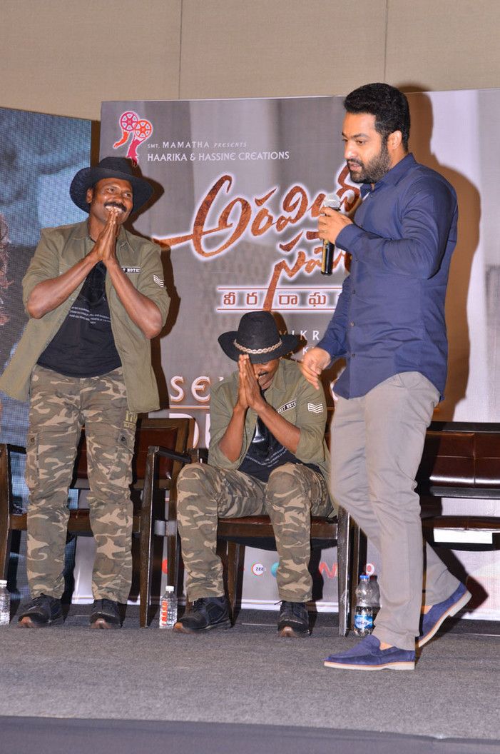 Aravinda Sametha Success Meet Pics