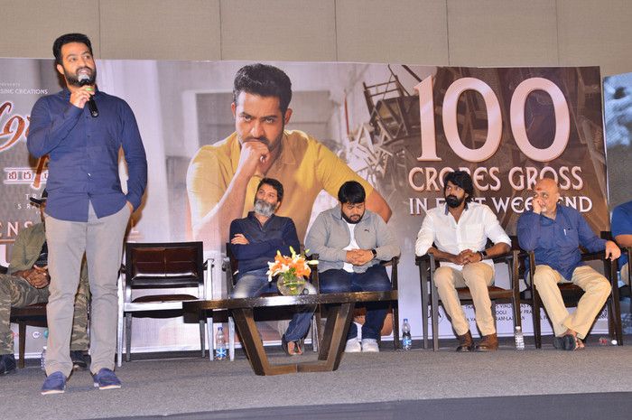 Aravinda Sametha Success Meet Pics